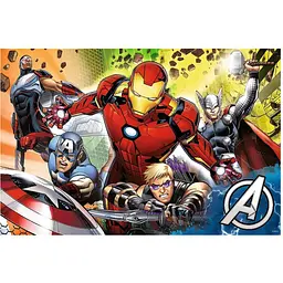 Дитячі пазли Trefl Super Мaxi Marvel Разом сильніше 41007 24 елементи, з розфарбовкою - мініатюра 2