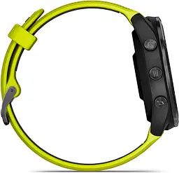 Смарт-годинник Garmin Forerunner 965 Titanium Bezel with Black Case and and Yellow/Black Silicone Band (010-02809-02/12) [89361] - мініатюра 6
