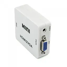 Адаптер HDMI to VGA (перехідник, конвертер, 720p/1080p) перехідник, конвертер - мініатюра 5