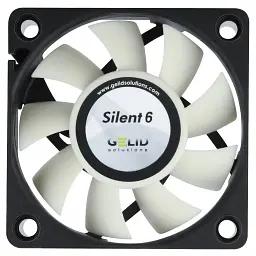 Кулер до корпусу Gelid Solutions Silent 6 60 mm (FN-SX06-32) - мініатюра 1