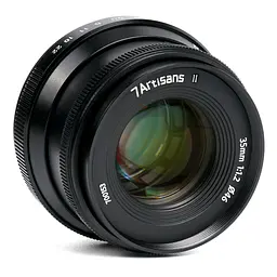 Об'єктив 7Artisans 35mm F1.2 II для Fuji FX Mount, Чорний - мініатюра 2