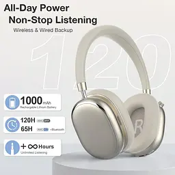 Бездротові Bluetooth-навушники NC95 із шумозаглушенням, до 120 годин роботи - мініатюра 4