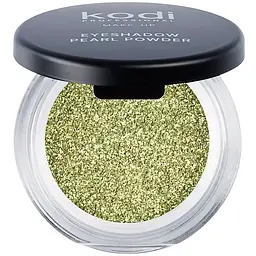 Тіні для повік з шимером Kodi Professional Eyeshadow Diamond Pearl Powder відтінок 09 (Green Fever) 2 г - мініатюра 2