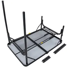 Складний стіл Bo-Camp Northgate 90x60 cm Black/Grey (1404184) - мініатюра 5