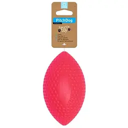 Ігровий м'яч для апортування PitchDog, 9 см, рожевий (62417)