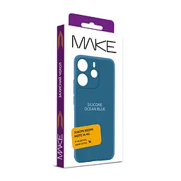 Чохол MAKE Xiaomi Redmi Note 14 4G Silicone Ocean Blue - мініатюра 2