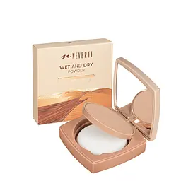 Пудра для обличчя Neverti Wet&Dry (NP201), 005 Light Cream Світла кремова