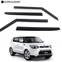 Дефлектори вікон ветровики для Kia Soul 2008-2014 4 шт (Auto Clover)
