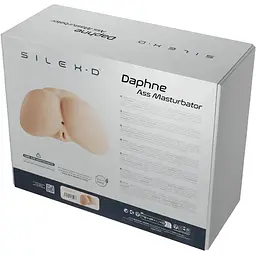 Мастурбатор-попка з двома входами SilexD Daphne Ass Masturbator - мініатюра 7