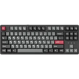 Клавіатура бездротова GamePro Asgard Ragnar Keychron Super Red Switch Black (MK285BK)