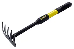 Граблі штирьові прямі MasterTool 430 x 95 мм гумова ручка - мініатюра 3