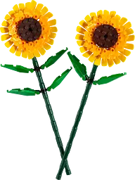 Конструктор LEGO Botanicals Соняшники 191 деталей (40524) - мініатюра 3