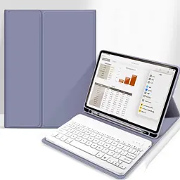 Чохол до планшета BeCover with keyboard Apple iPad Pro 13" M4 2024 Purple (713007) - мініатюра 4