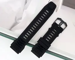 Силіконовий ремінець Primolux для смарт-годинника Amazfit T-Rex Ultra (A2142) Black - мініатюра 4