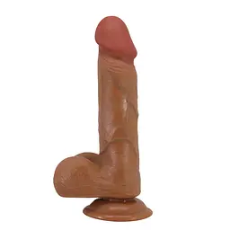 Фалоімітатор Baile RealDeal 8.5", 21.8 см (коричневий)