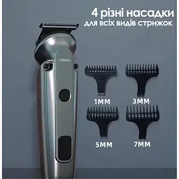 Машинка для стрижки волосся Xiaomi Riwa RE-6325 Сріблястий - мініатюра 3