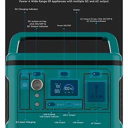 Зарядна станція V-TAC / 500 Вт / 568 Вт/ч / LiFePO4 (VT-606) UA - мініатюра 9