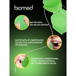 Зубна нитка Biomed Mint&Yuzu 50 м - мініатюра 12