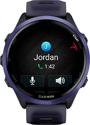 Смарт-годинник Garmin Forerunner 570 47mm Indigo Aluminium w. Translucent Imperial Purple/Indigo Band (010-02971-02) - мініатюра 3