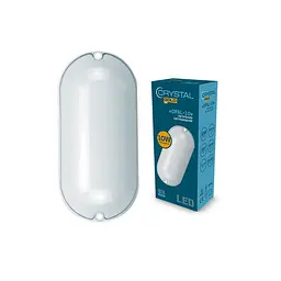 Світильник настінно-стельовий світлодіодний КРИСТАЛЬНО-ЗОЛОТИСТИЙ 10W IP 54 OPAL DNL-028