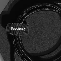 Кабель Baseus Cafule Lightning Special Edition 2.4A (1m) gray (CALKLF-GG1) - мініатюра 4