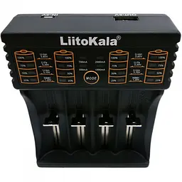 Зарядний пристрій LiitoKala Lii-402 на 4 акумулятори AA, AAA, Li-Ion, LiFePO4 з Power Bank - мініатюра 5