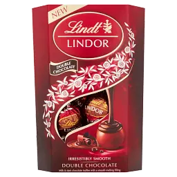 Шоколадные конфеты Lindt Lindor Double Chocolate 200g
