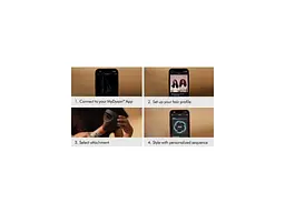 Мультистайлер Dyson Airwrap i.d. multi-styler and driver Curly+Coily Red Velvet/Gold (596928-01) - мініатюра 7