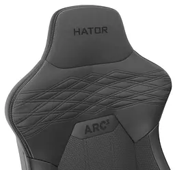 Ігрове крісло HATOR Arc 3 XL PU Black (HTC3400XL) - мініатюра 11