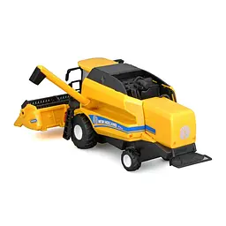 Автомодель Зернозбиральний комбайн "New Holland TC5,90" із зерновою жниваркою Bburago 15,8х21,3х15,6 см det0015059 - мініатюра 5