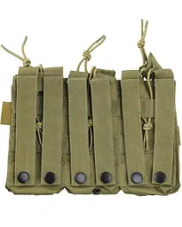 Підсумок під магазини АК Kombat UK Triple Duo Mag Pouch Койот (1000-kb-tdmp-coy) - мініатюра 2