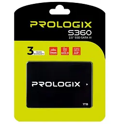 SSD диск 1TB Prologix S-360 2.5 SATAIII TLC - мініатюра 3
