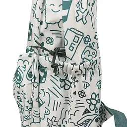 Рюкзак підлітковий No Brand 5154 31х13 см White-Green 13081-84482 - мініатюра 5