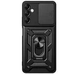 Чохол Primo Shockproof для Samsung Galaxy A26 5G (SM-A266) - протиударний, з підставкою і шторкою камери - Black