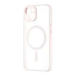 Чохол Color Edge with MagSafe (Protected Camera) iPhone 14 Pink