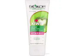 Гель для обличчя БІОКОН I love kiwi легкий з вітаміном С 60мл