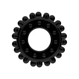 Ерекційне кільце Power Plus Cockring 2 Black - мініатюра 3