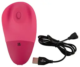 Вібратор у трусики Sweet Smile Pulsating Lay-on V, 11.7 см (рожевий) - мініатюра 8