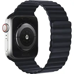 Ремінець силіконовий Hoco iWatch WA07 magnetic 38/40/41 mm midnight синій