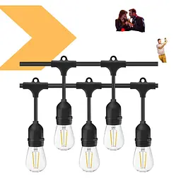 Гірлянда вулична XPRO з лампочками 10 м, 20 LED (234576038_2057) - мініатюра 12