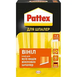 Клей для шпалер PATTEX 250г "Вініл" (7-8 рул.) для всіх видів вінілових шпалер