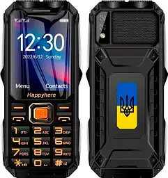 Смартфон Tkexun Q8 (Happyhere Q8) black UA Flag Limited Edition