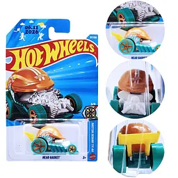 Базова машинка Hot Wheels HW All Drivers Welcome Head Gasket бірюзова (5785) JJK11 - мініатюра 2