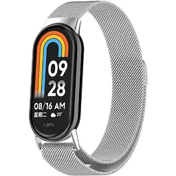Ремінець DK CDK для Xiaomi Mi Smart Band 9 Metal Milanese Loop Magnetic (015814) (silver)
