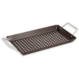 Грати на мангал для гриля барбекю форма Maestro MR-1006 305 x 200 x 25мм антипригарна