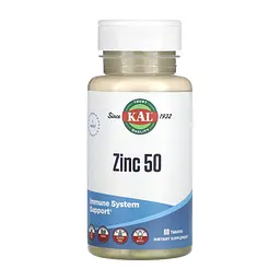 Комплекс хелатного цинка Zinc 50mg - 60 tabs