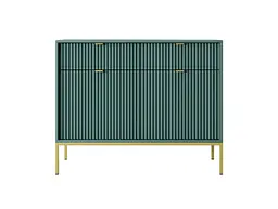 Комод Perfect Home Нова / Nova 2-дверний з 2 шухлядами і золотими ніжками KSZ104 Лабрадор (PFH-091497)