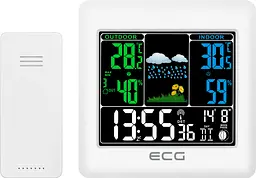 Метеостанція ECG MS 300 White - мініатюра 2