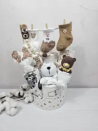 Букет з пелюшок для немовлят A.L.Babybox Теді (BU 28099156)