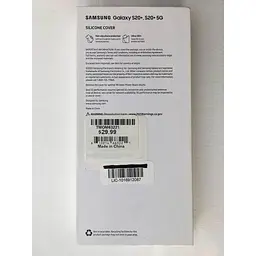 Оригінальний силіконовий чохол Samsung Silicone Cover Galaxy S20 Plus (6.7") Black (EF-PG985TBEGRU) - мініатюра 3